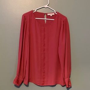 Long sleeve blouse